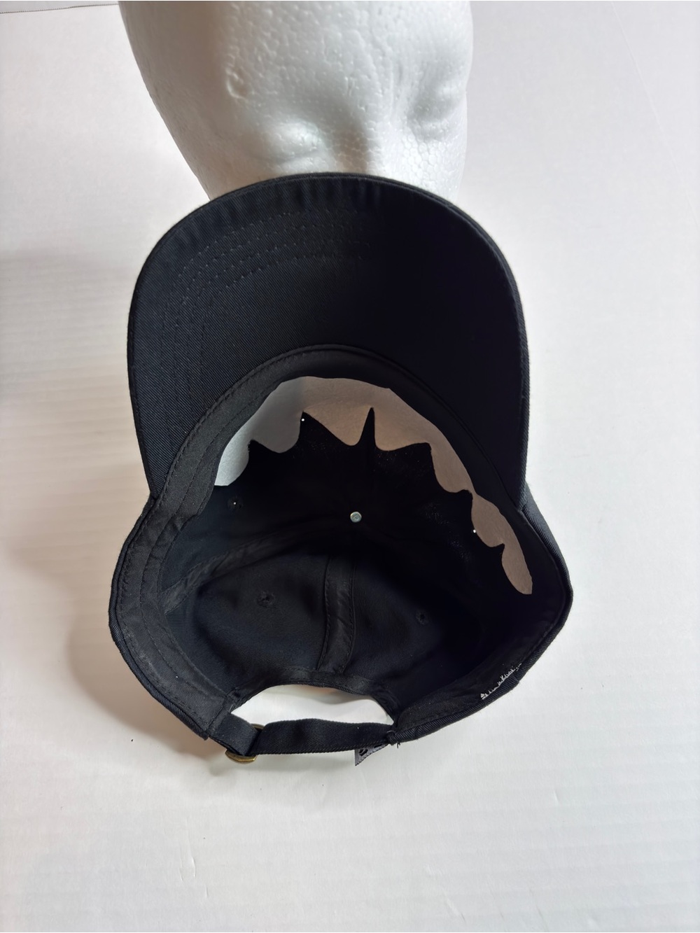 ANHEUSER BUSCH ST LOUIS BREWERY BLACK ADJUSTABLE STRAPBACK BASEBALL HAT CAP Logo - Picture 8 of 9